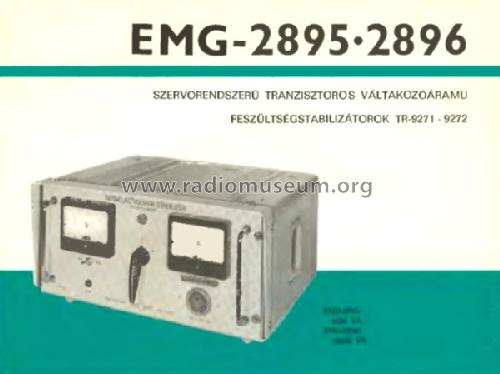 Servo Transistor AC. Stab. 2895 / TR-9271; EMG, Orion-EMG, (ID = 906799) Equipment