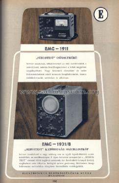 Servotest Oscilloscope 1931/ B; EMG, Orion-EMG, (ID = 1255107) Equipment