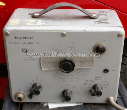 Servotest Signalgenerator 1921/B / TR-0504; EMG, Orion-EMG, (ID = 2359500) Equipment