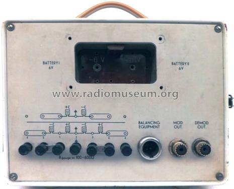 Transistorized Strain Measuring Bridge 2355 / RZ-007; EMG, Orion-EMG, (ID = 1441430) Equipment