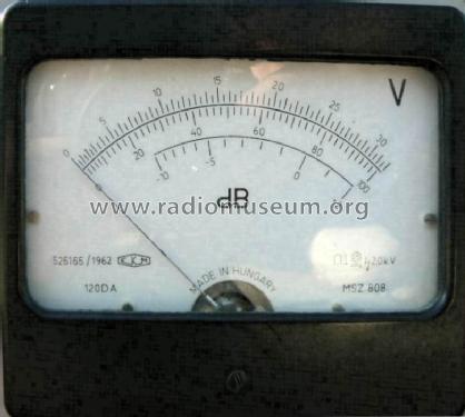 Tube Voltmeter TR-1101-F / 1315F Equipment EMG, Orion-EMG, | Radiomuseum