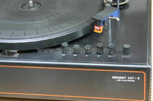 Granat Hi-Fi Electronic 227-2; Elektronische (ID = 2552896) R-Player