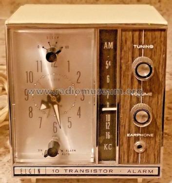 10 Transistor Alarm R-1800; Elgin Radio Division (ID = 2325758) Radio