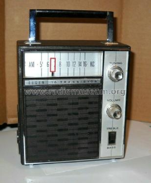 10 Transistor R2100 Radio Elgin Radio Division; Maspeth, NY, build ...