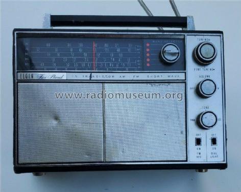 Five Band 15 Transistor AM-FM Short Wave R-1700; Elgin Radio Division (ID = 2606281) Radio