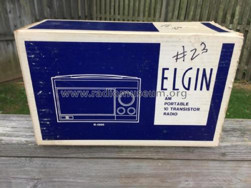 Ten Transistor R1200; Elgin Radio Division (ID = 2264584) Radio