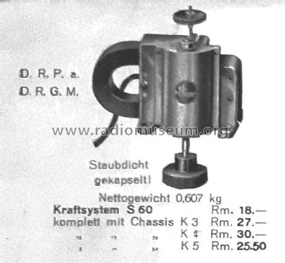 Lautsprecher-Kraftsystem S60; Elion, Leipzig (ID = 3058318) Speaker-P