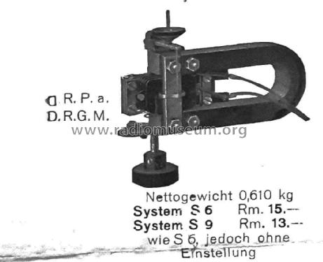 Magnetsystem S6; Elion, Leipzig (ID = 3057806) Speaker-P