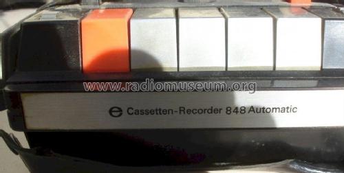 Cassetten-Recorder 848 Automatic; Elite; Kaufhof (ID = 1028308) R-Player