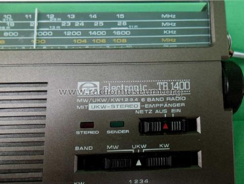 Electronic TR-1400; Elite; Kaufhof (ID = 1590565) Radio