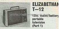 T-12; EAP Tape Recorders (ID = 1380210) Television