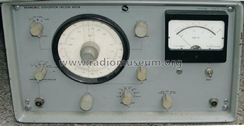 Harmonic Distortion Factor Meter TR-9602; Elkisz Elkis Ipari (ID = 1949395) Equipment