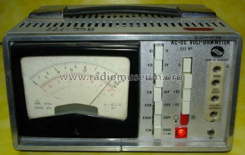 AC-DC Volt-Ohm Meter Q53; Elkisz Elkis Ipari (ID = 1454007) Ausrüstung