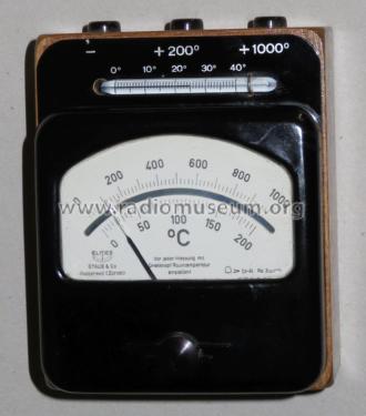 Thermoelement-Thermometer Typ K ; Elmes Staub & Co. AG (ID = 3022686) Equipment