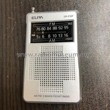 AM/FM 2-Bands Pocket Radio ER-P36F Radio ELPA, Elettronica