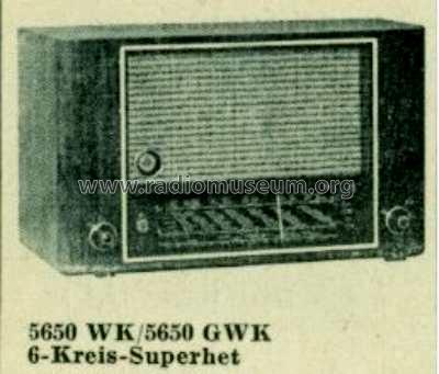 5650WK; Eltra GmbH, (ID = 514190) Radio