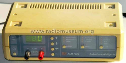 Akku-Lade-Messgerät ALM 7003; ELV Elektronik AG; (ID = 1960250) Ausrüstung