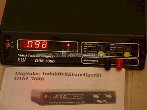 Induktivitätsmeßgerät DIM 7000; ELV Elektronik AG; (ID = 1279643) Equipment