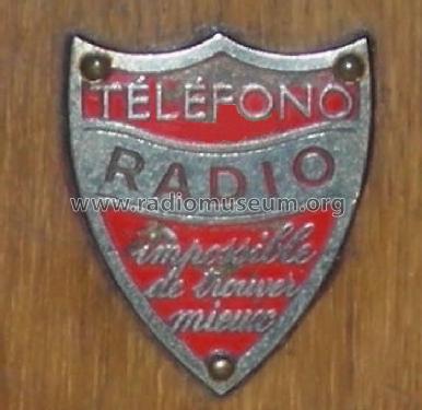 Inconnu - Unknown 1 ; Téléfono Radio (ID = 434991) Radio