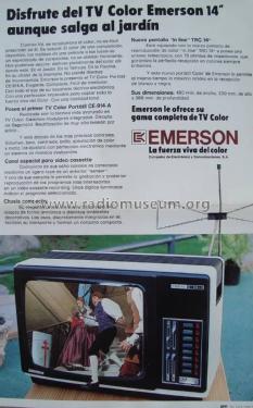 CE-914-A; Emerson Electrónica, (ID = 2497710) Television