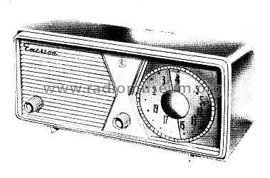 E600 Ch A.1102; Emerson Electronics (ID = 427475) Radio