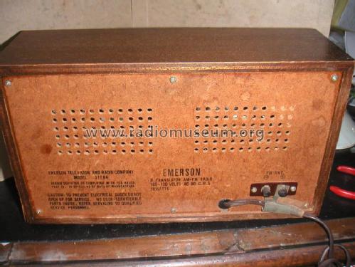 8 Transistor AM-FM Radio 31T64; Emerson Radio & (ID = 1357987) Radio