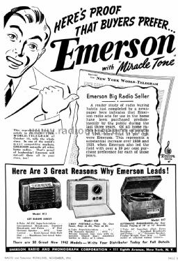 428 Ch= FU; Emerson Radio & (ID = 1060401) Radio