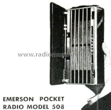 508 Ch= 120008; Emerson Radio & (ID = 1408833) Radio