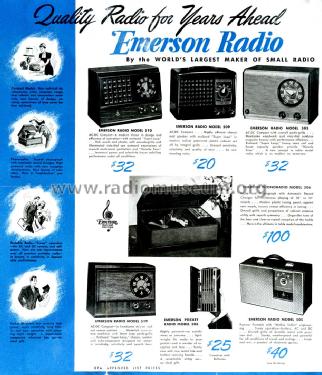 509 Ch= 120010; Emerson Radio & (ID = 1408825) Radio