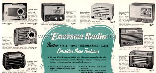 535 Ch= 120045; Emerson Radio & (ID = 1414162) Radio