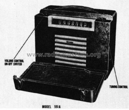 551 Ch= 120053A; Emerson Radio & (ID = 890326) Radio