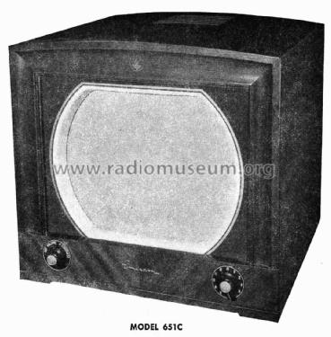 651C Ch= 120124; Emerson Radio & (ID = 2801793) Television