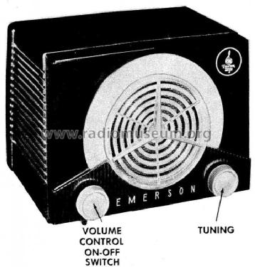 808B Ch= 120189-B; Emerson Radio & (ID = 559230) Radio