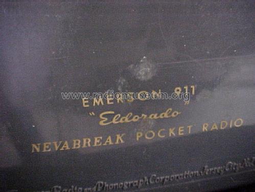 911 'Eldorado' Ch= 120486; Emerson Radio & (ID = 1390661) Radio