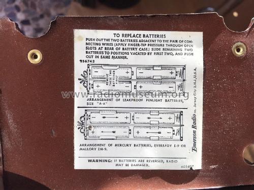 990 Sportsman Ch= 120486; Emerson Radio & (ID = 2828649) Radio