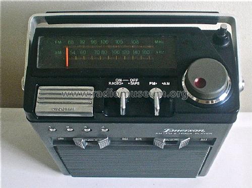 AM-FM 8 Track Player PTA-129A; Emerson Radio & (ID = 1522627) Radio