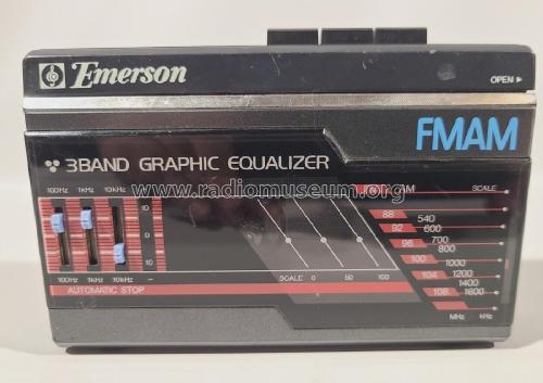 AM/FM Stereo Radio Cassette Player CRS 25; Emerson Radio & (ID = 2980827) Radio