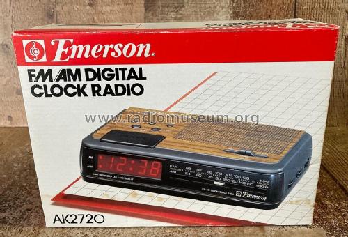 Clock Radio AK2720; Emerson Radio & (ID = 2911892) Radio