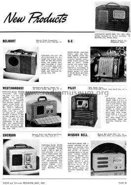 CT-275 Ch= CT; Emerson Radio & (ID = 1819241) Radio