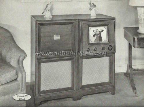 Ensemble 605 / 606 ; Emerson Radio & (ID = 980405) TV Radio