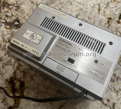 FM/AM Cassette LED Clock RC5820; Emerson Radio & (ID = 2828160) Radio