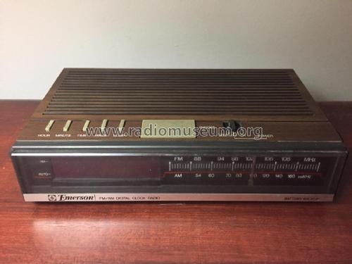 FM/AM Digital Clock Radio RED5511 Radio Emerson Radio & |Radiomuseum.org