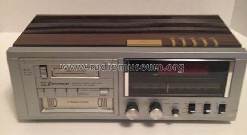 FM/AM Electronic Clock Radio with Dual Tape Player RCT5880; Emerson Radio & (ID = 1711961) Radio