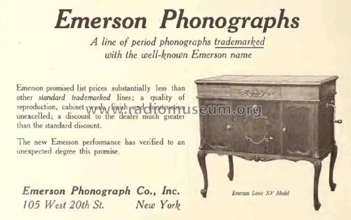 Phonograph Louis XV; Emerson Radio & (ID = 3025187) TalkingM