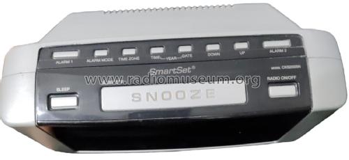 Research SmartSet Dual Alarm AM/FM Clock Radio CKS2005N; Emerson Radio & (ID = 2915119) Radio