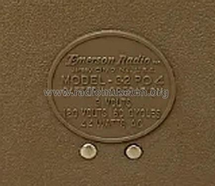 Self Powered Two Way 32P04 Ch= BSR UA25; Emerson Radio & (ID = 2497748) R-Player