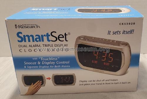 SmartSet Auto Clock Set System CKS3020 Suffix JA; Emerson Radio & (ID = 2914660) Radio