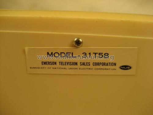 Solid State 31T58; Emerson Radio & (ID = 2480099) Radio