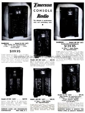 X-178 Ch= X; Emerson Radio & (ID = 1412716) Radio