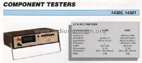 LC Meter 14300; EMG, Orion-EMG, (ID = 2926077) Equipment